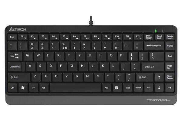 A4TECH FK11 USB Mini Keyboard With Bangla Black