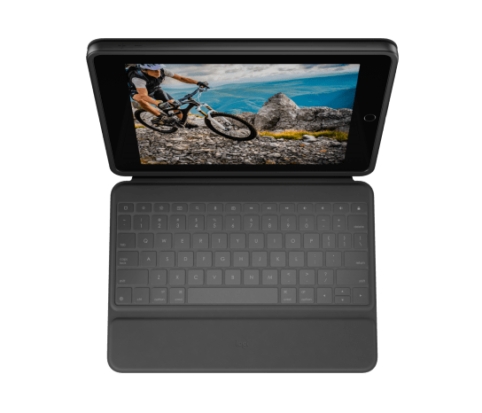 Logitech Rugged Folio 10.2" Keyboard Case for iPad