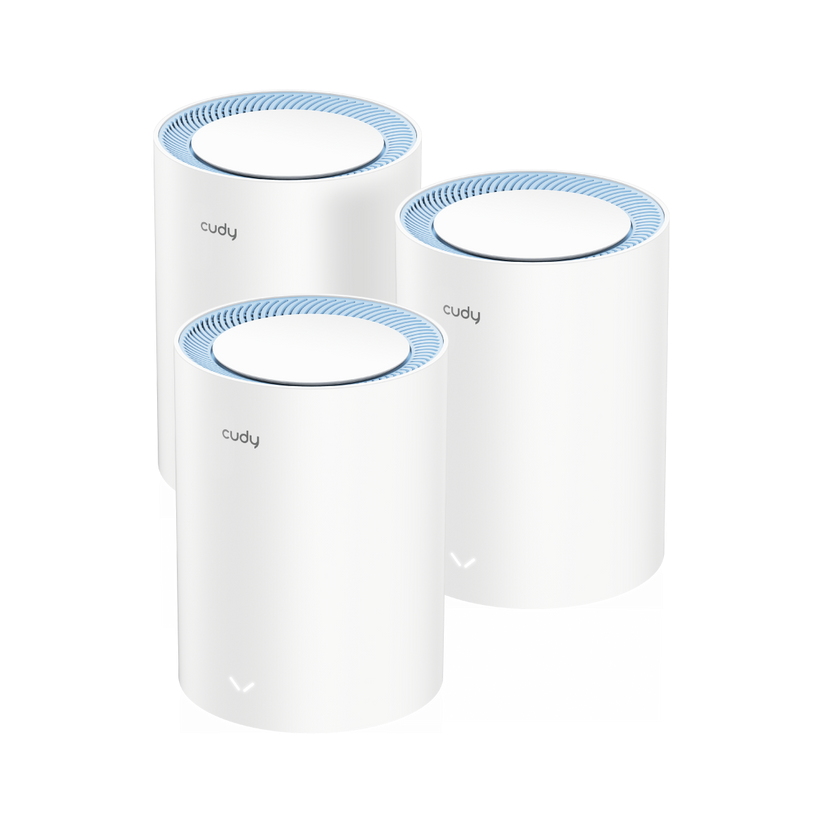 Cudy M1200 AC1200 Dual Band Mesh Router (3 Pack)