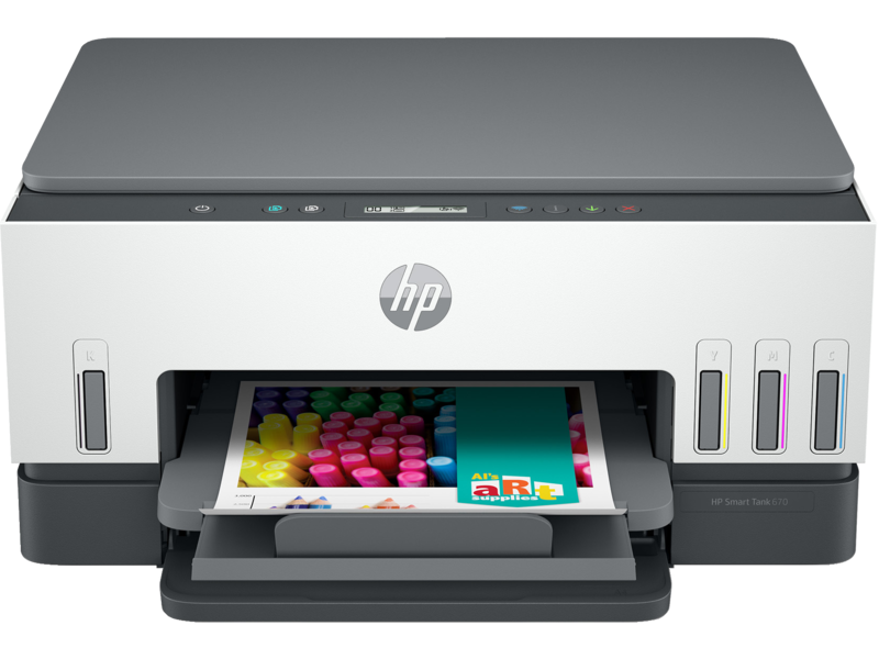 HP Smart Tank 670 Wi-Fi Duplexer All-in-One Color Printer