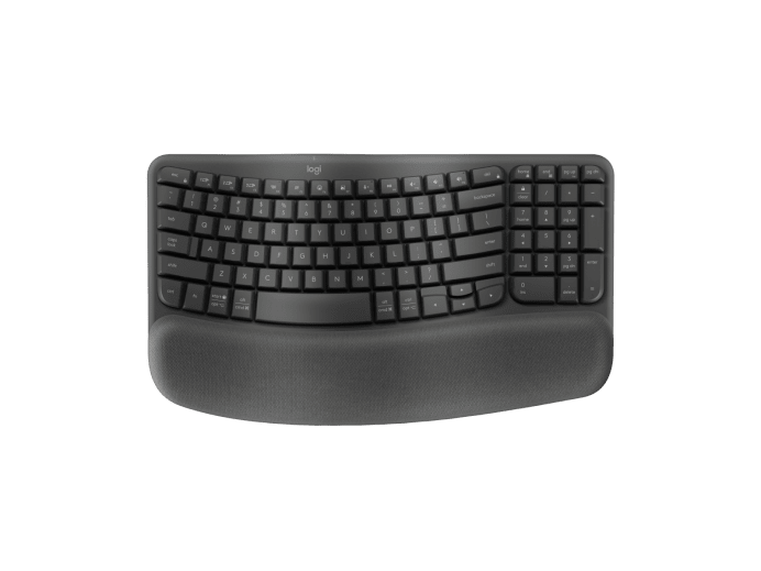 Logitech Wave Keys Wireless Ergonomic Keyboard