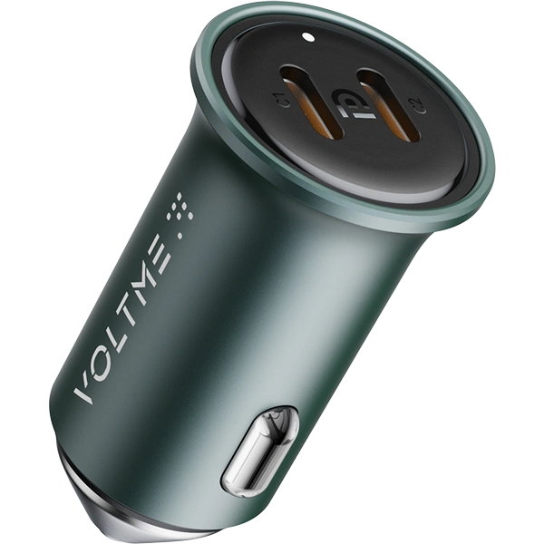 VOLTME Cazo 30 (Dual-Port CC 30W Car Charger With GaN Tech)